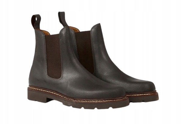 Aigle Pánské Kožené Hnědé Lodičky 43 Joe