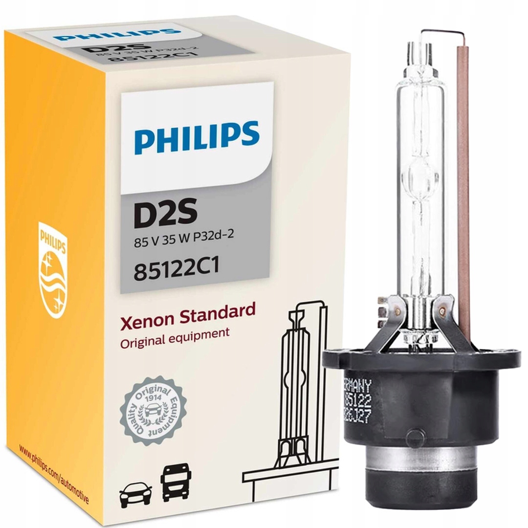 

Żarówka Żarnik Philips D2S Xenon Standard 35W 1szt