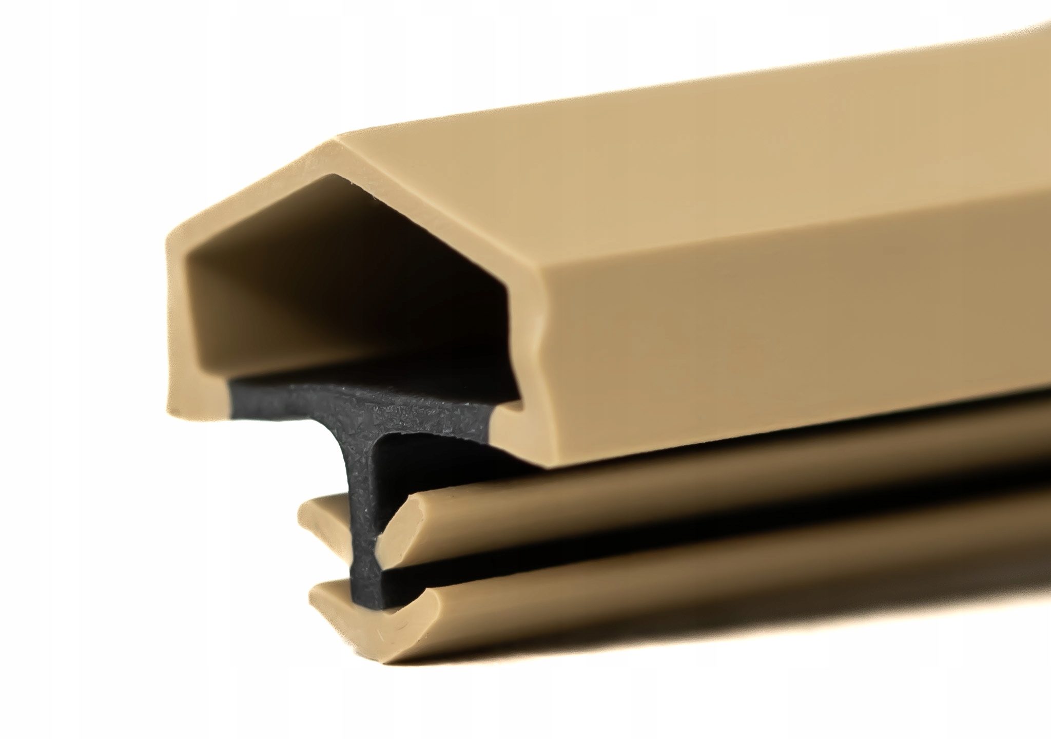 USZCZELKA DO DRZWI WEWNĘTRZNYCH DREWNIANYCH MDF DRE Z PRZYLGĄ BEŻOWA Kod producenta DOMINO