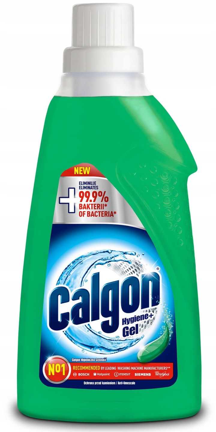 

Calgon Hygiene Plus Żel Odkamieniacz Pralki 750ml