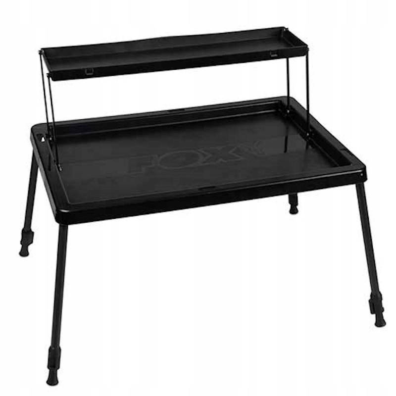 Stolik Karpiowy Z Półką Fox 2 Tier Bivvy Table 32-50x38x57cm Do Namiotu