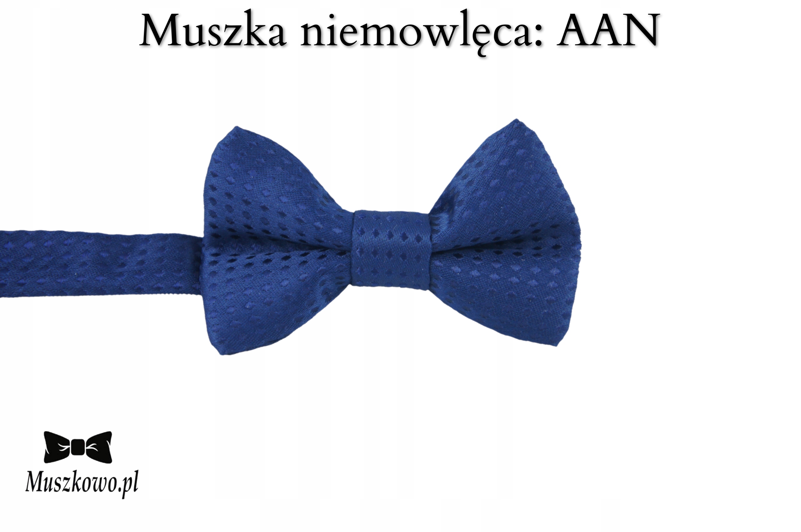 Granatowy ZESTAW Szelki i muszka dla dziecka 0-18 miesięcy Marka Inna marka