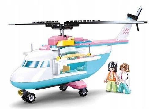 

Klocki 163EL Girl's Helikopter Ratunkowy Sluban