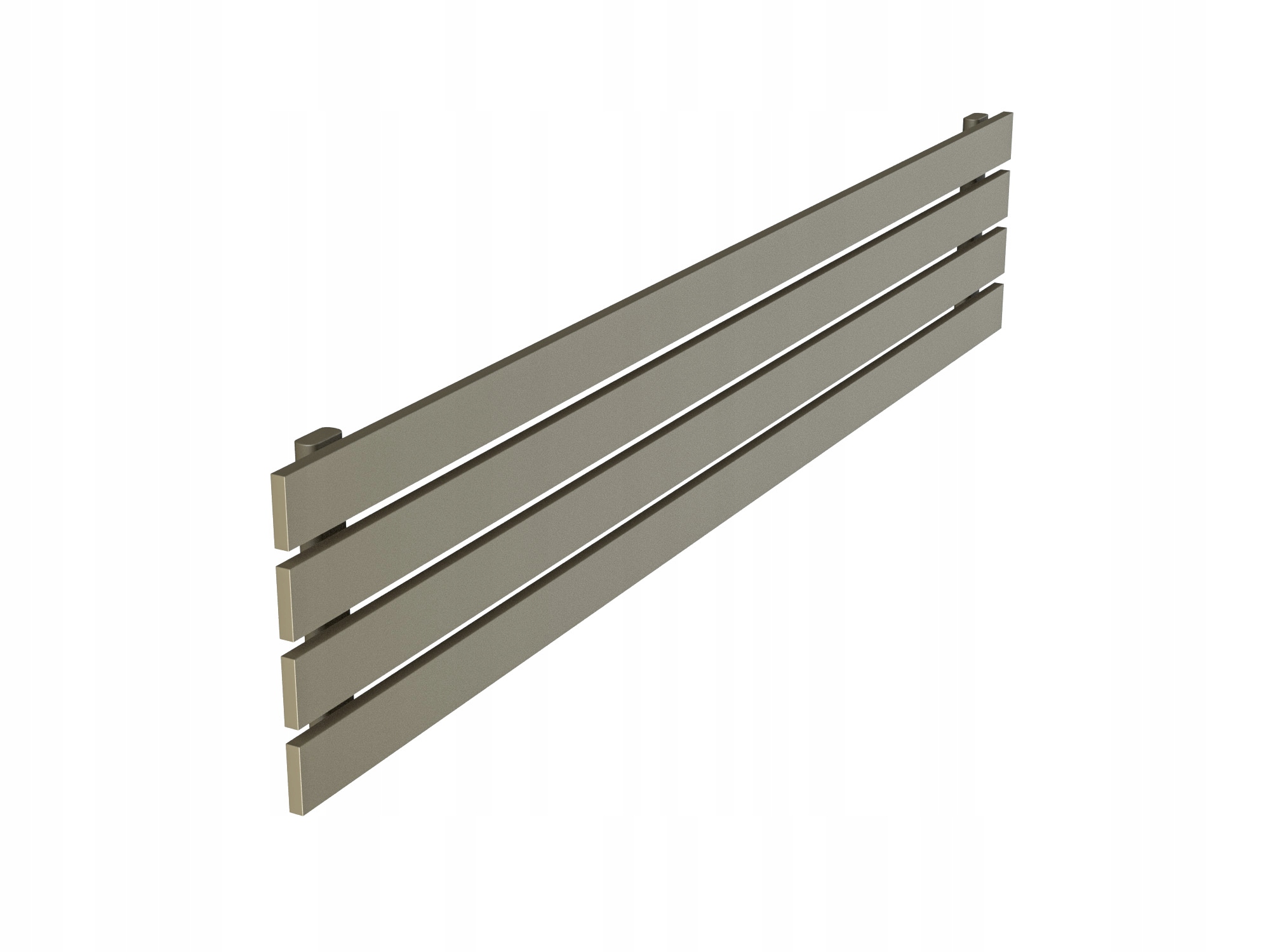 Dekoratívny horizontálny radiátor 30x120 Quartz II