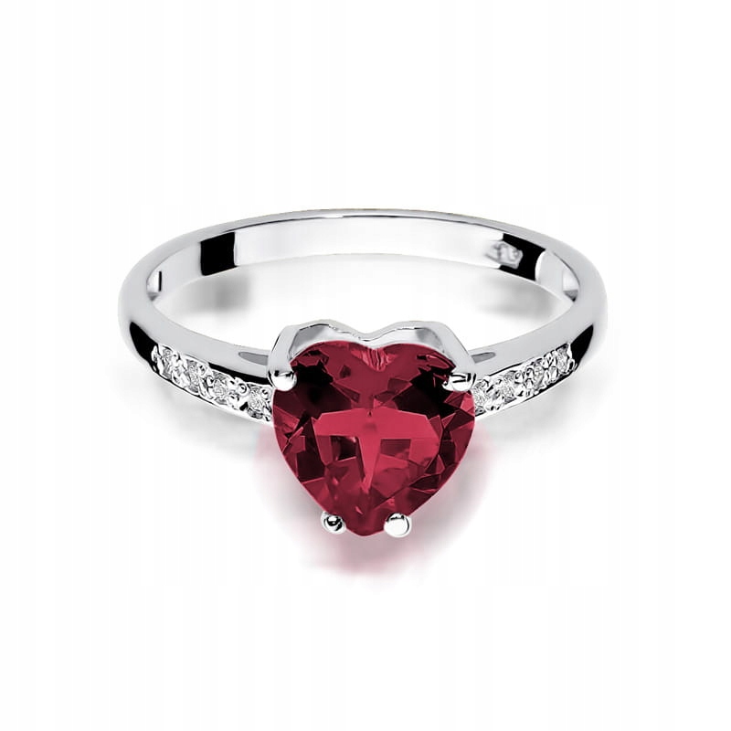 ZŁOTY PIERŚCIONEK ZARĘCZYNOWY Z BRYLANTEM PR. 585 Kolekcja 24 Karaty