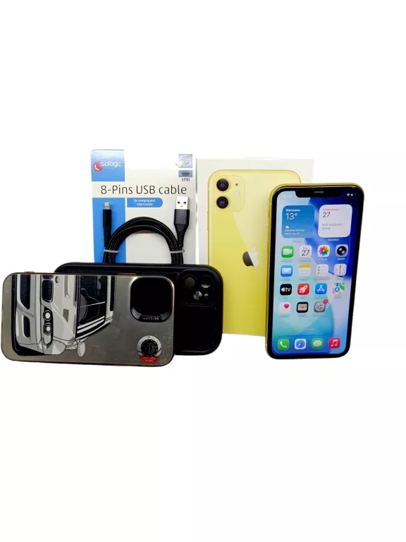 Смартфон Apple iPhone 11 4 ГБ / 128 ГБ 4G (LTE) желтый