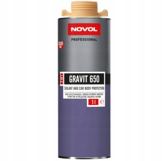 NOVOL GRAVIT 650 MASA ŚRODEK OCHRONY 2w1 BEŻOWY 1L
