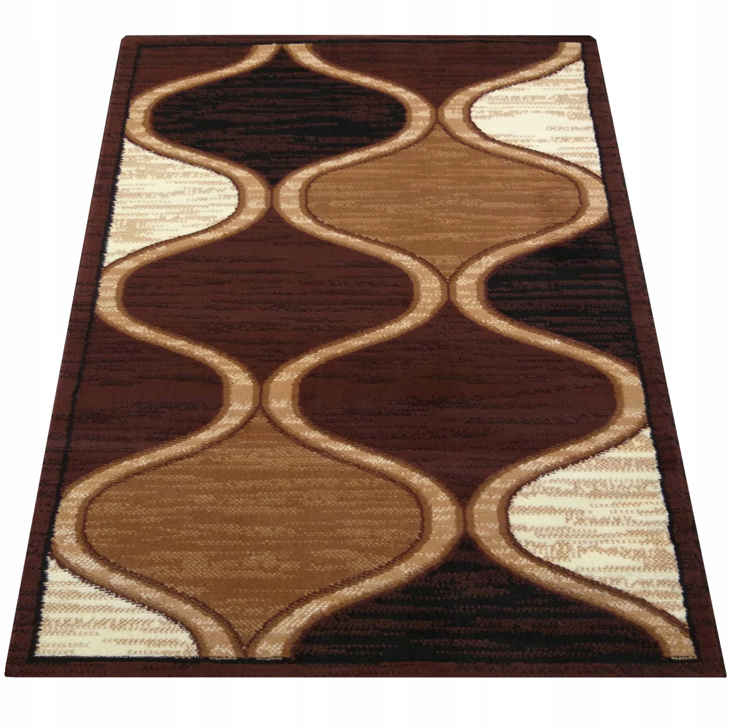 Tani Dywan Alfa 200x300 Wysokiej Jakości 04 Brown