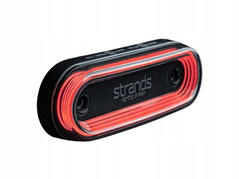 Obrysové Světlo Obrysová Polohová FOR9T Gravity 850457 Červená Strands