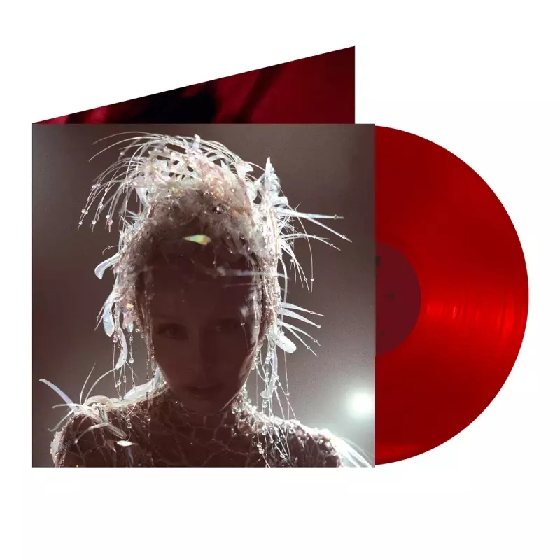 Lp Miley Cyrus: Something Beautiful Coloured Translucent Transparent Red Vi