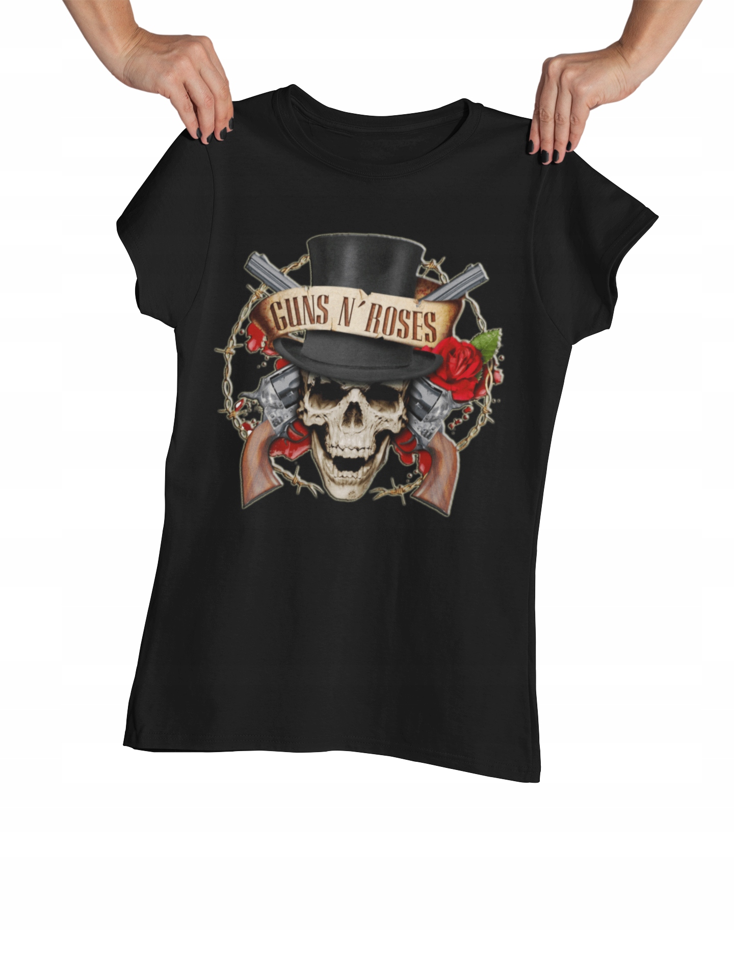KOSZULKA DAMSKA DLA FANKI GUNS N' ROSES N T-SHIRT Rozmiar XL