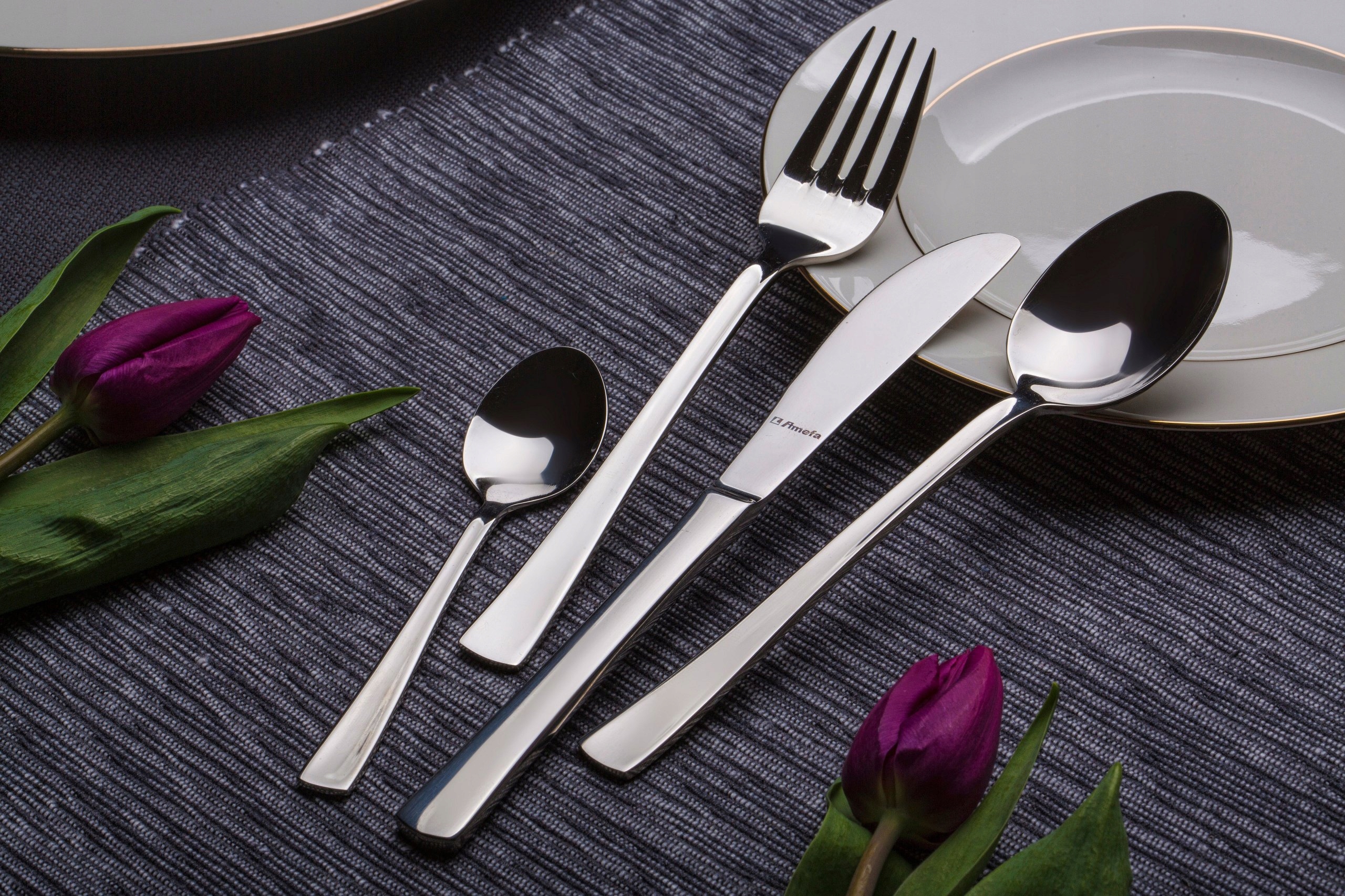 AMEFA 12 SZTUĆCE ATLANTIC ŁYŻECZKI DŁUGIE KAWY LATTE DESERÓW LODÓW ZESTAW Typ produktu wielorazowy