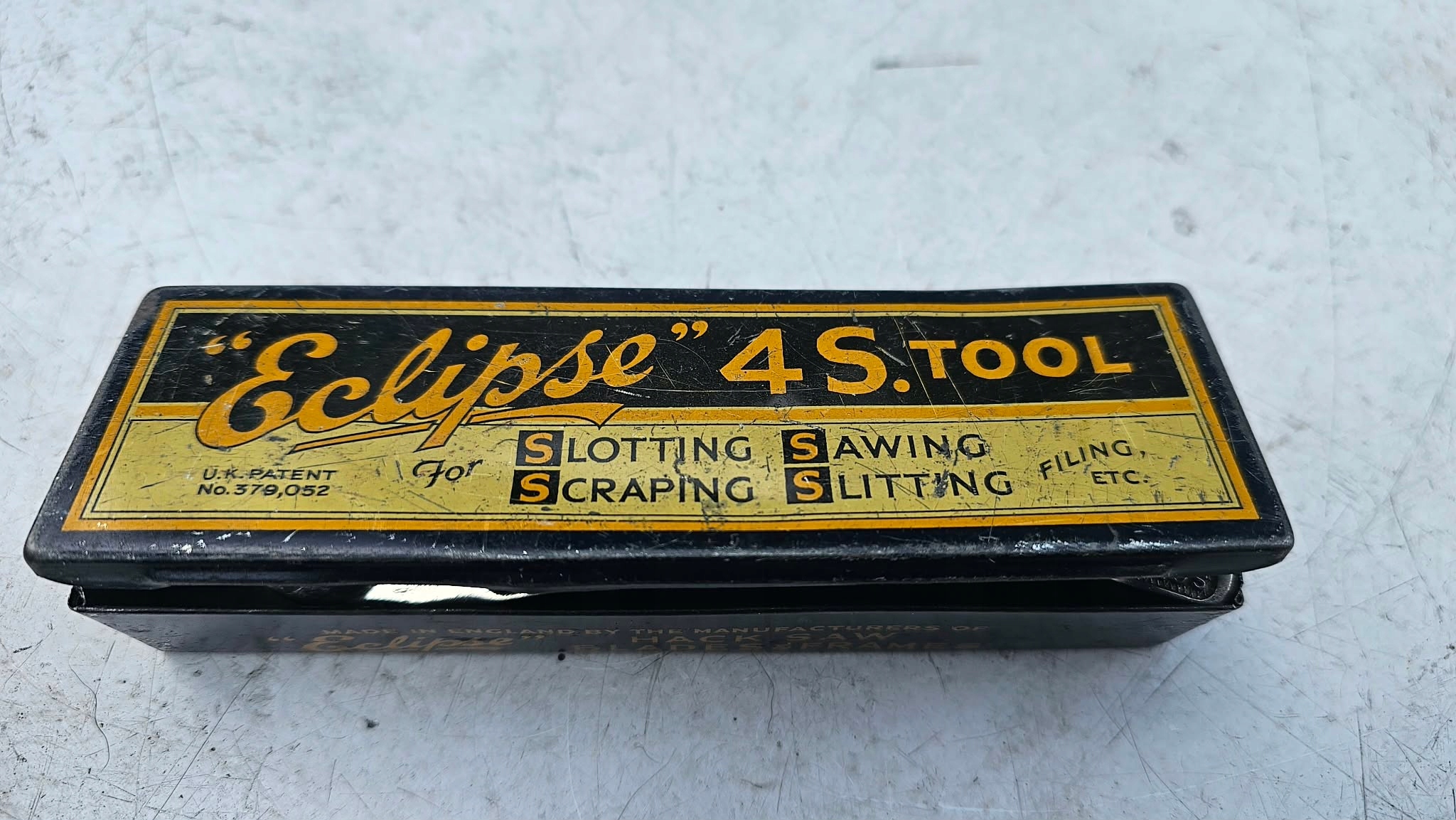 Lata 30 zestaw narzędzi Eclipse w pudełku