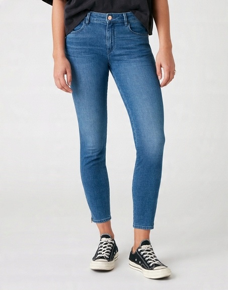 

Spodnie Wrangler Skinny Crop Zip W225ZD29H W27 L32