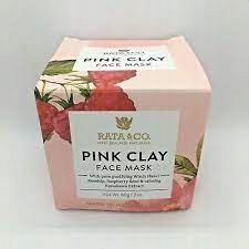 Rata&Co Pink Clay Face Mask 60 g