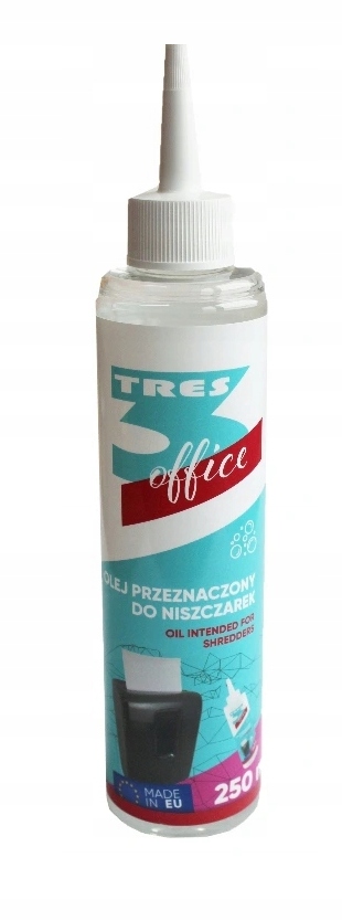 

Olej do niszczarek do papieru 250 ml Tres
