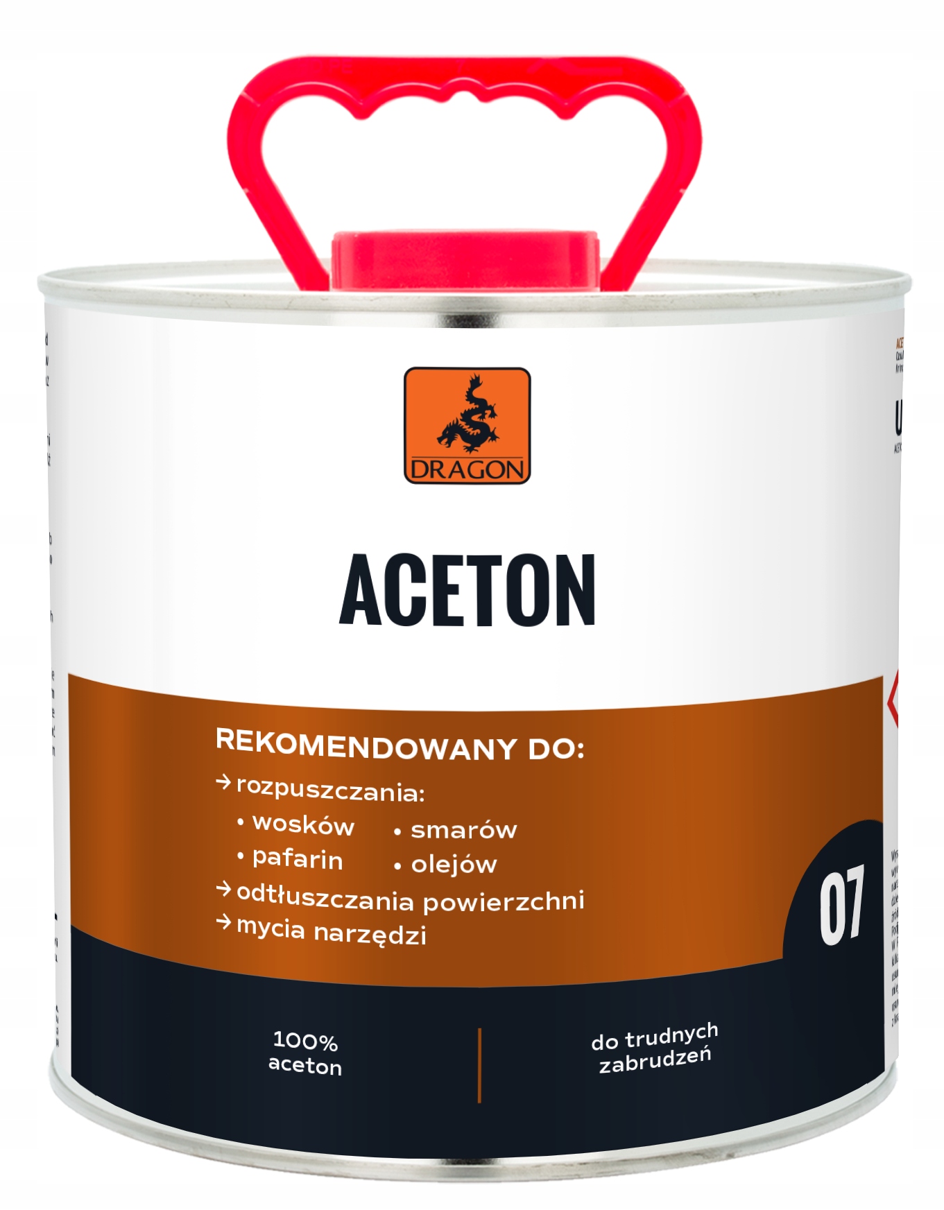

Dragon Aceton Techniczny 2,5L Odtłuszczacz
