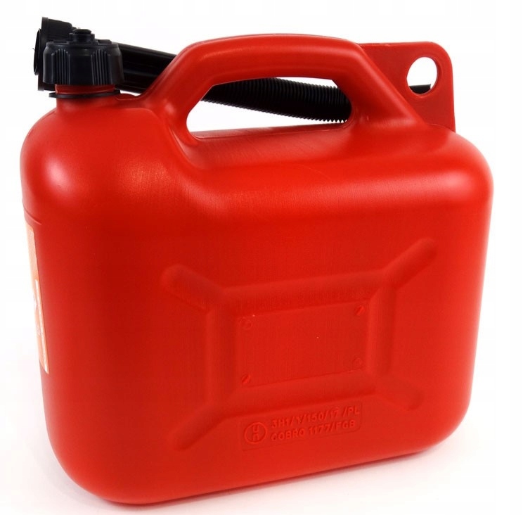 KANISTER PLASTIKOWY NA PALIWO 10L