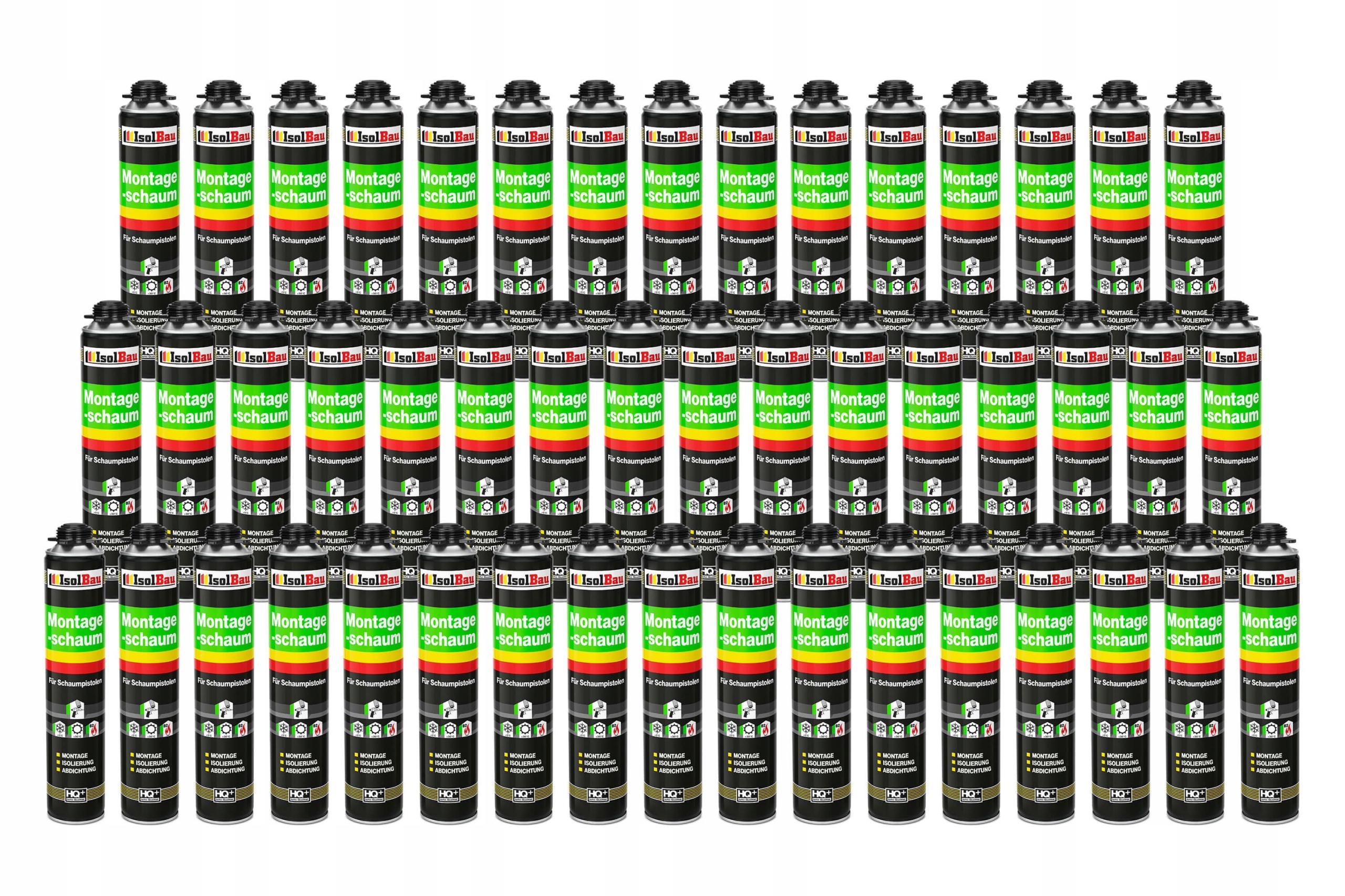 Isolbau Pistolová pěna 48 x 750 ml Montážní pěna Stavební pěna