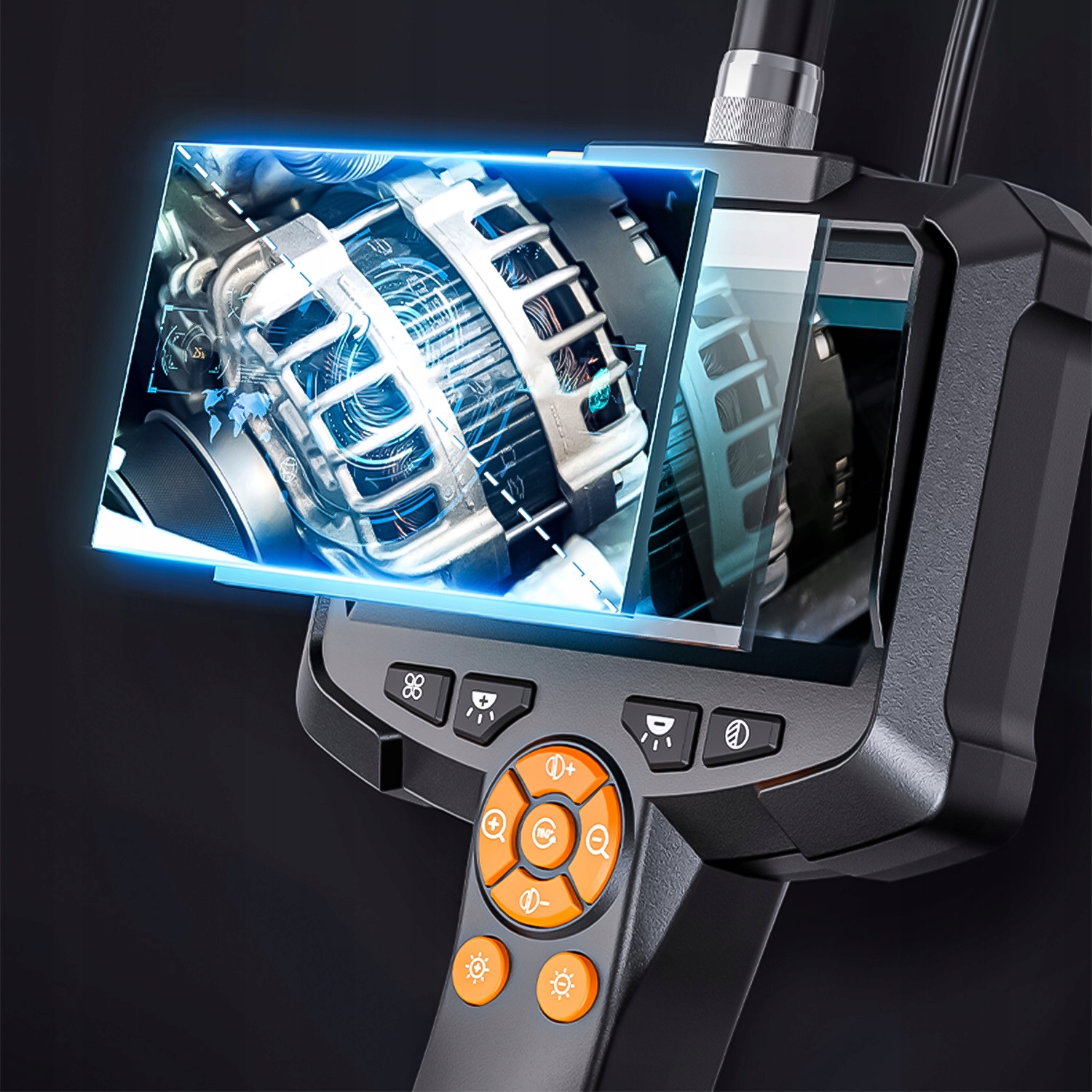 KAMERA INSPEKCYJNA WARSZTATOWA ENDOSKOP 5M FULL HD LCD do RUR SILNIKA LED Kod producenta G30-M