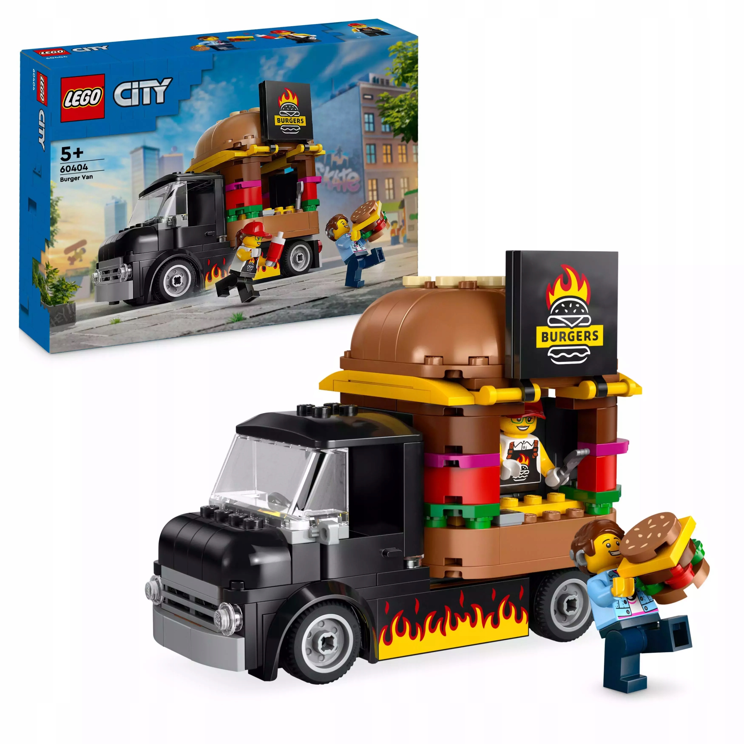 Lego City Nákladní auto s burgery