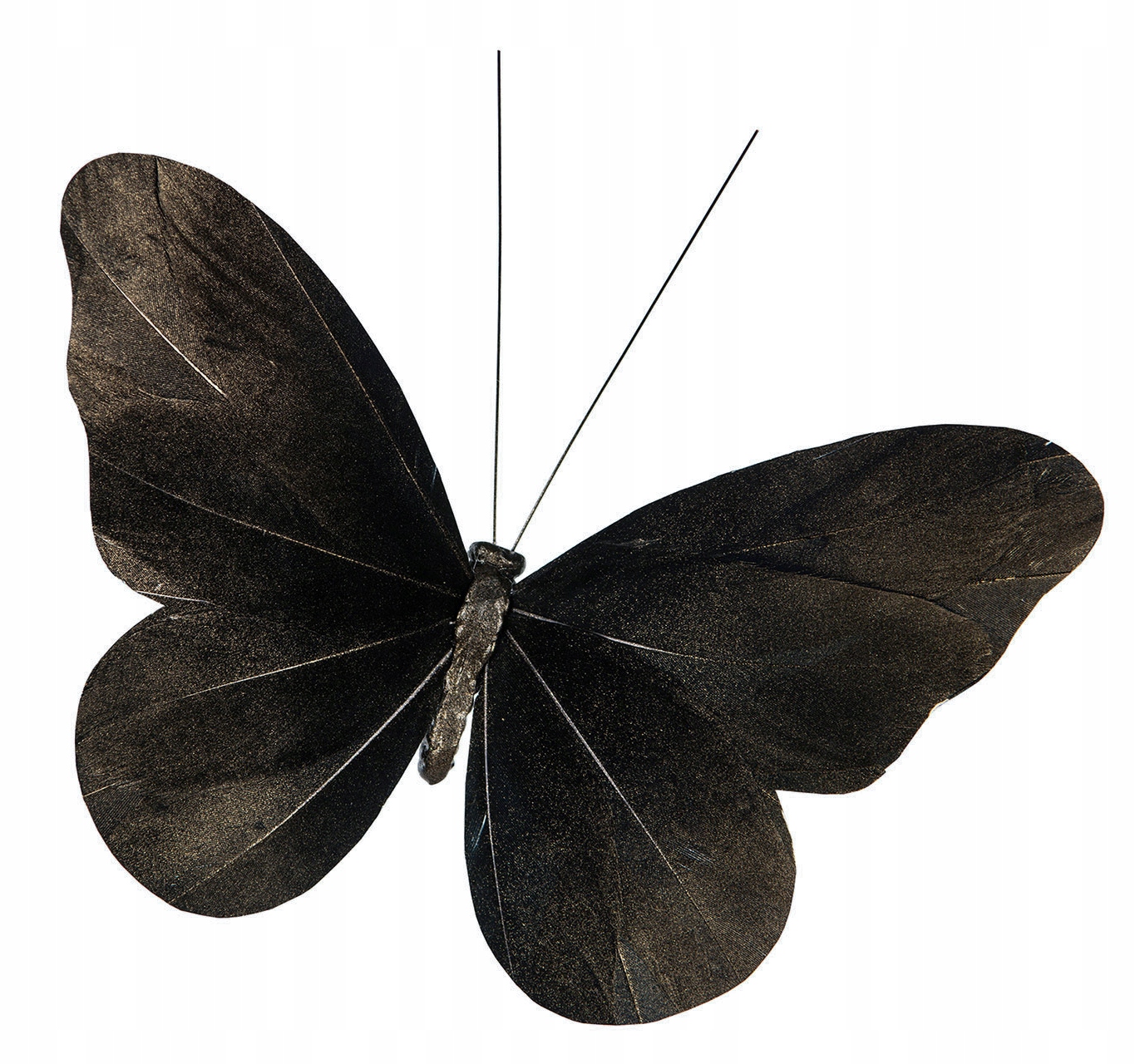 

Dekoracja Z Klipsem Motyl czarny