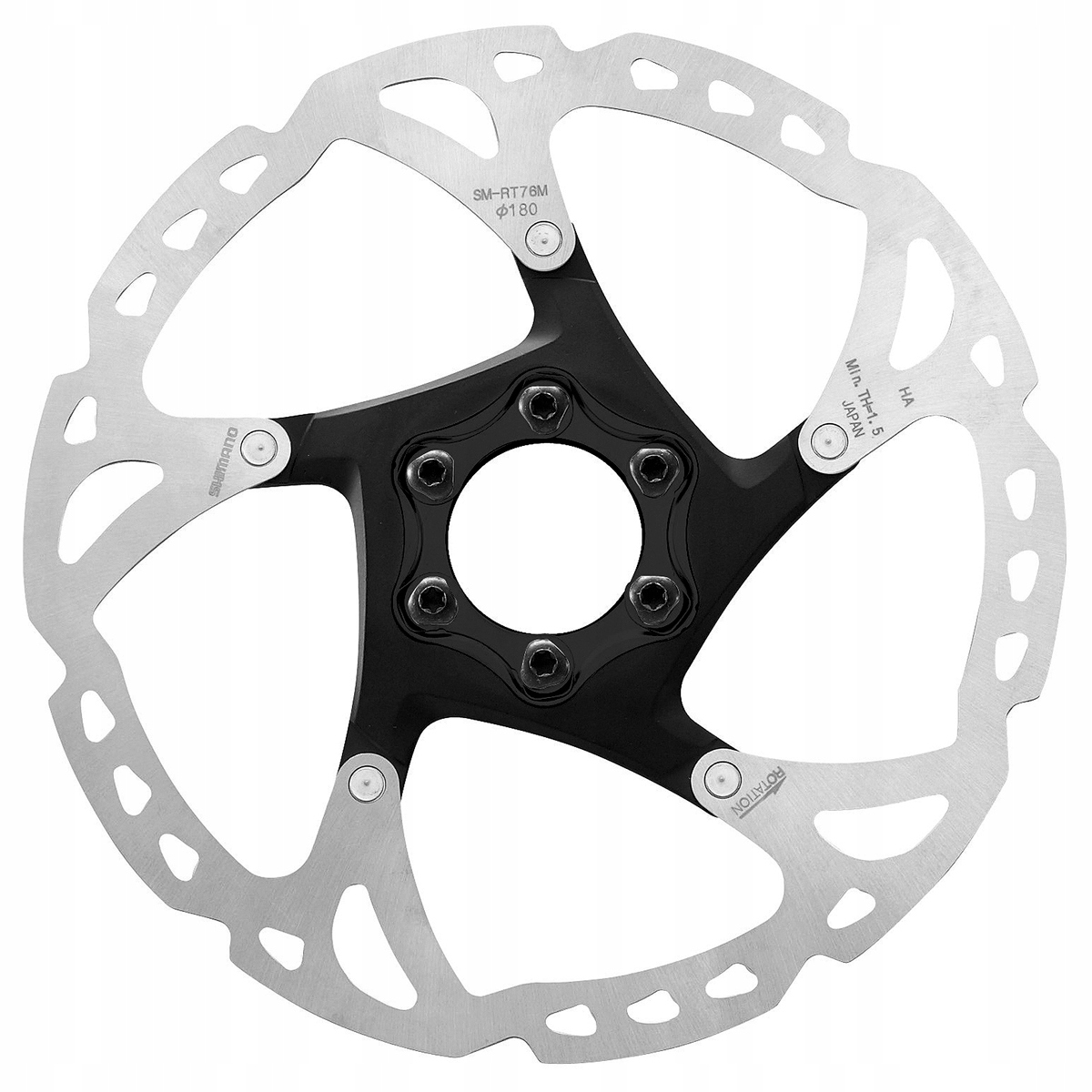 Tarcza hamulcowa Shimano XT SM-RT76 160 mm 6 śrub oryginał BOX