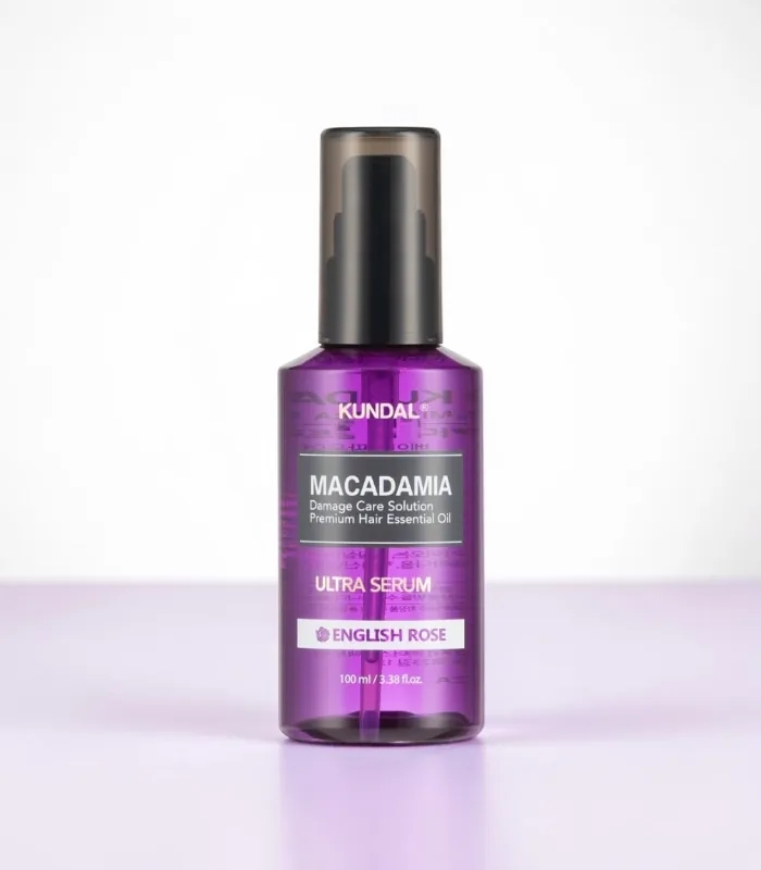 Kundal Macadamia Hair Serum English Rose 100ml