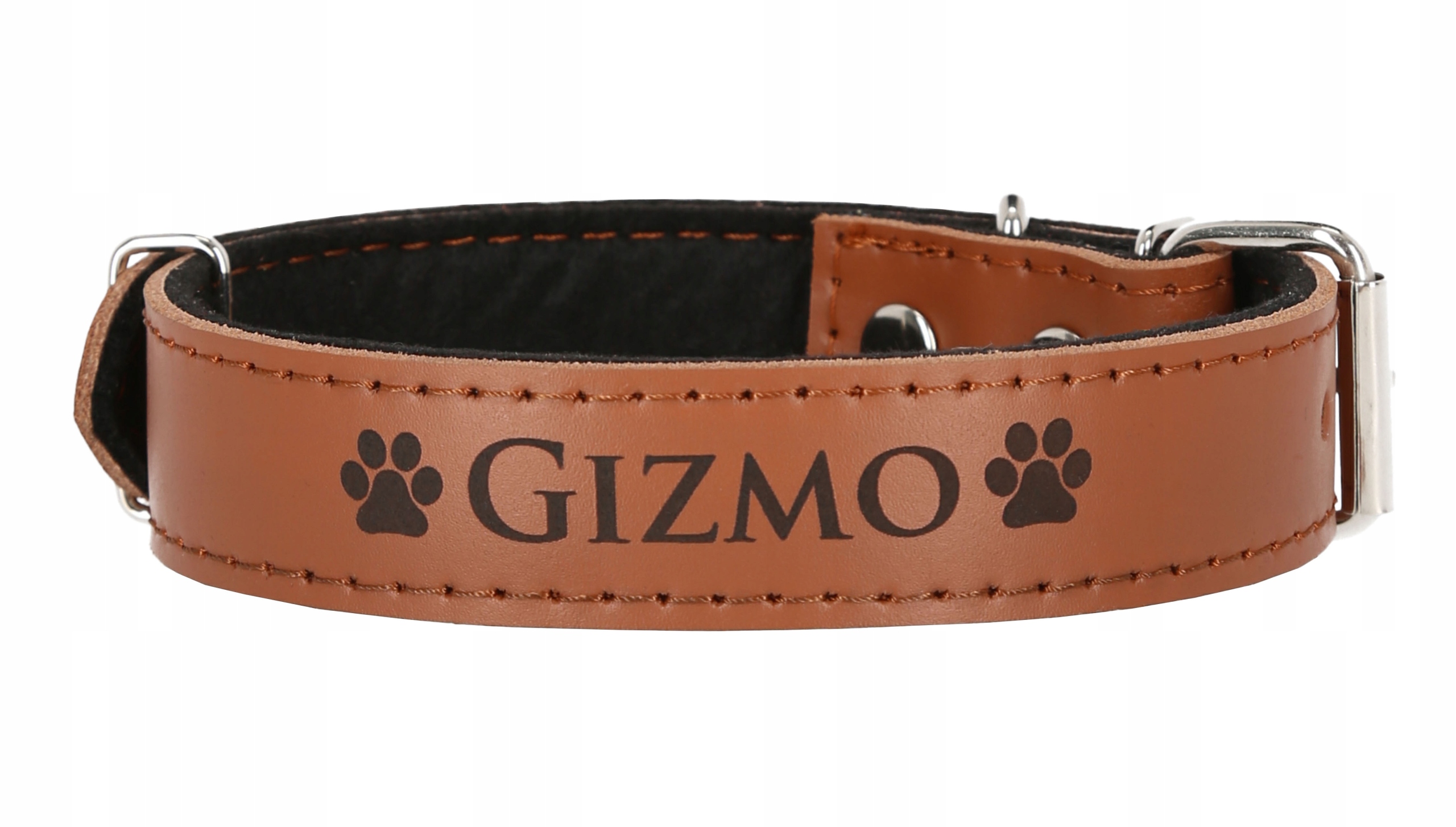 

Obroża Ze Skóry Grawer roz. 56-71cm