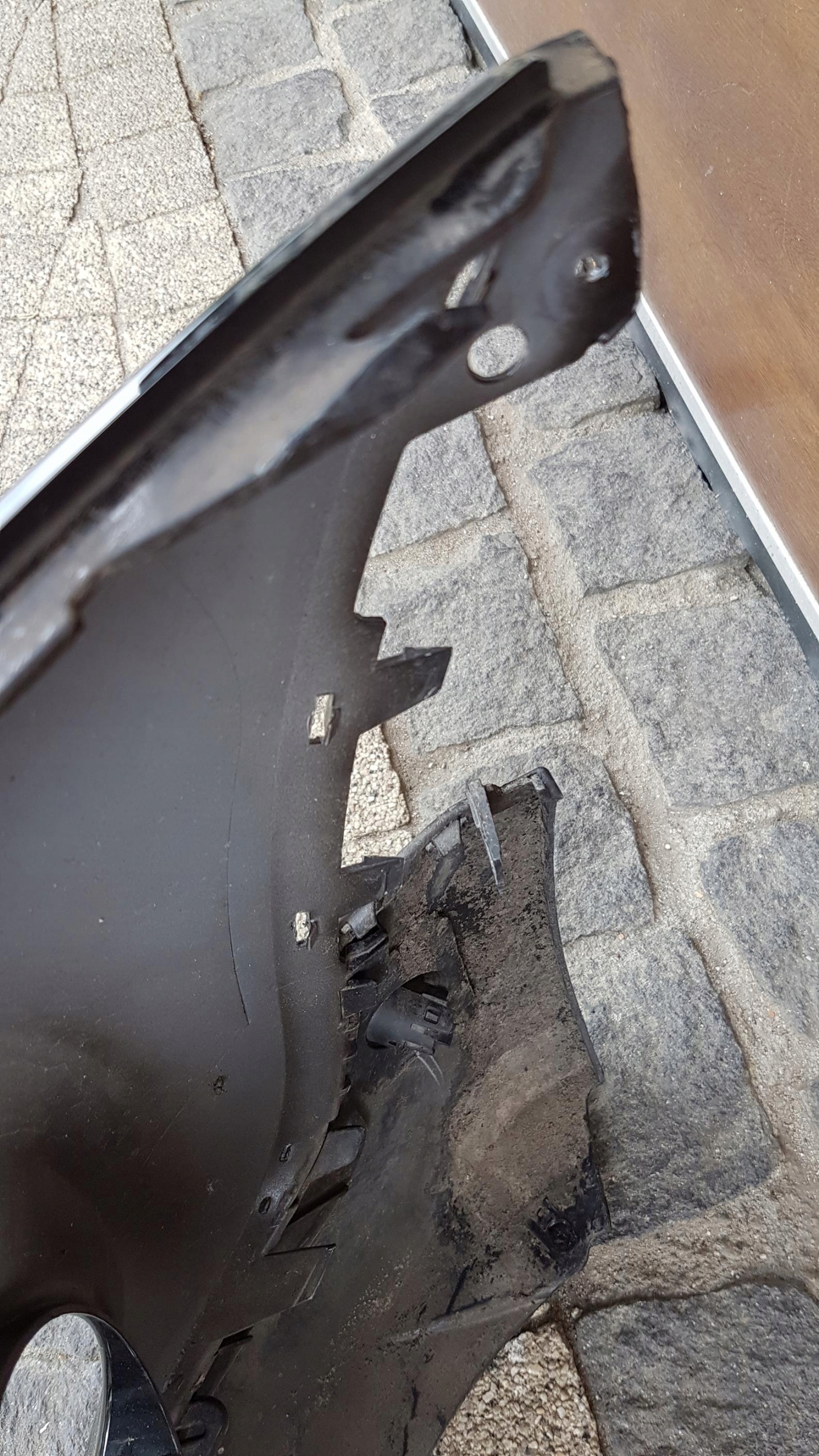front bumper MINI COOPER F56 MIDNIGHT BLACK