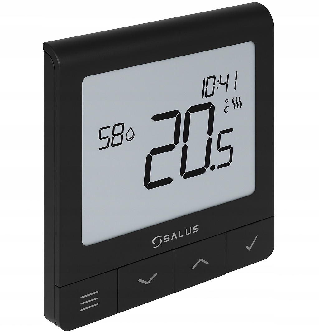 SQ610B Tygodniowyregulator Pokojowy Temperatury Salus Przewodowy Wifi Tlc!