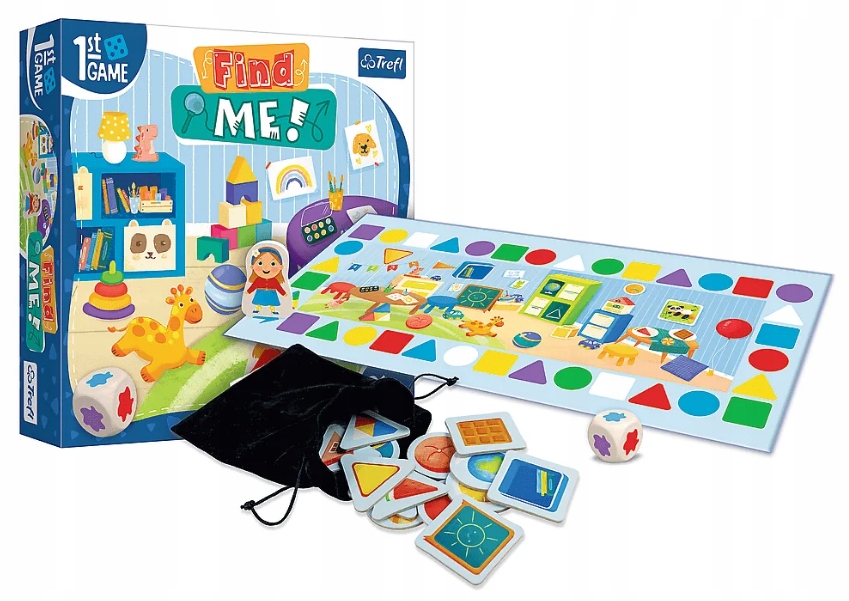 Gra Find Me Pierwsza Gra w chowanego Trefl Wydawca Trefl