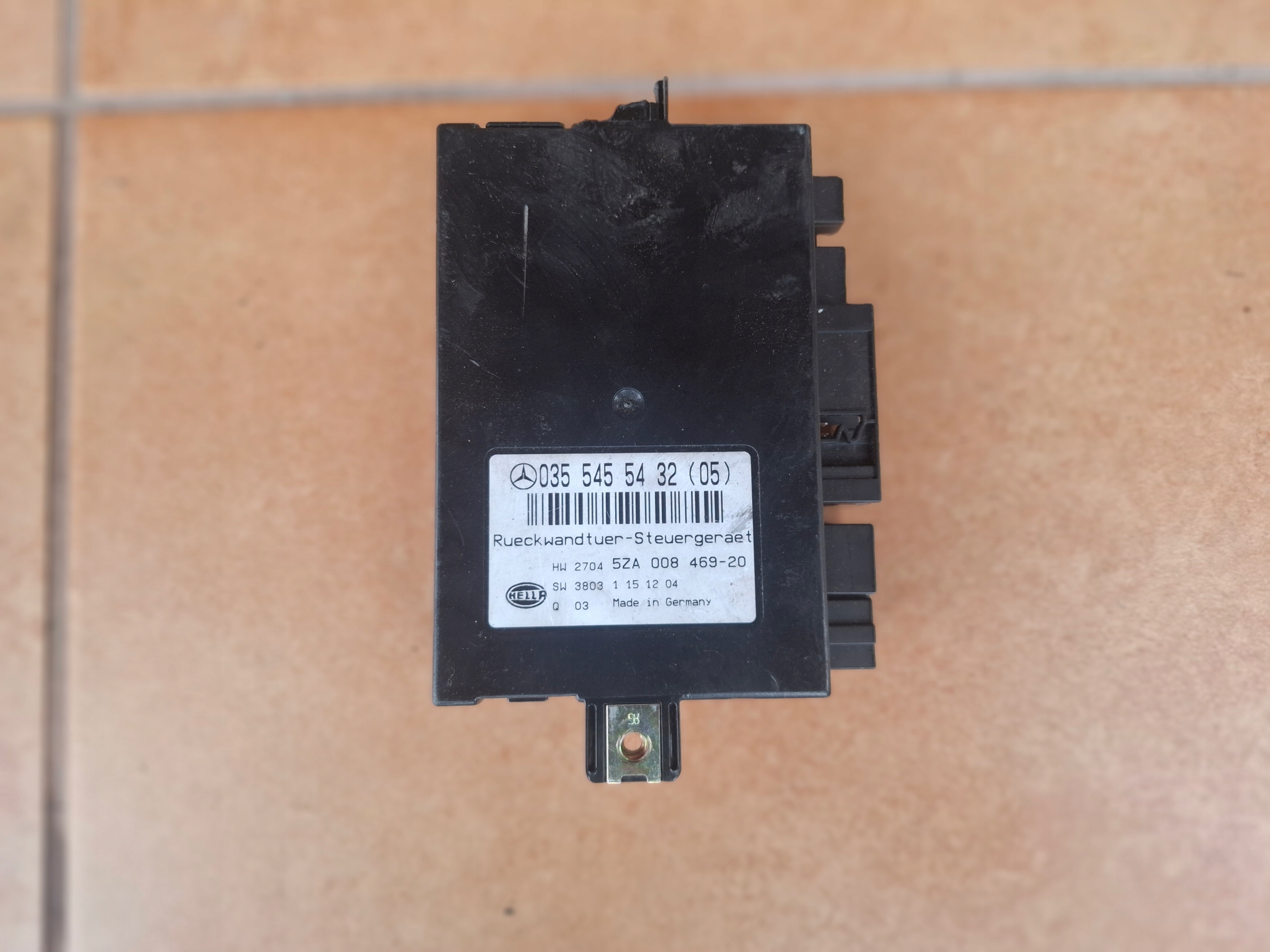MODUŁ KLAPY BAGAŻNIKA MERCEDES W211 KOMBI 0355455432