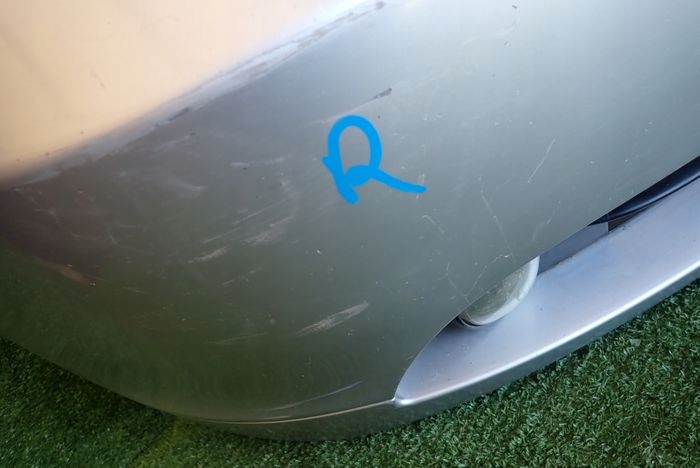 BMW E60 E61 5 03-07 front bumper front