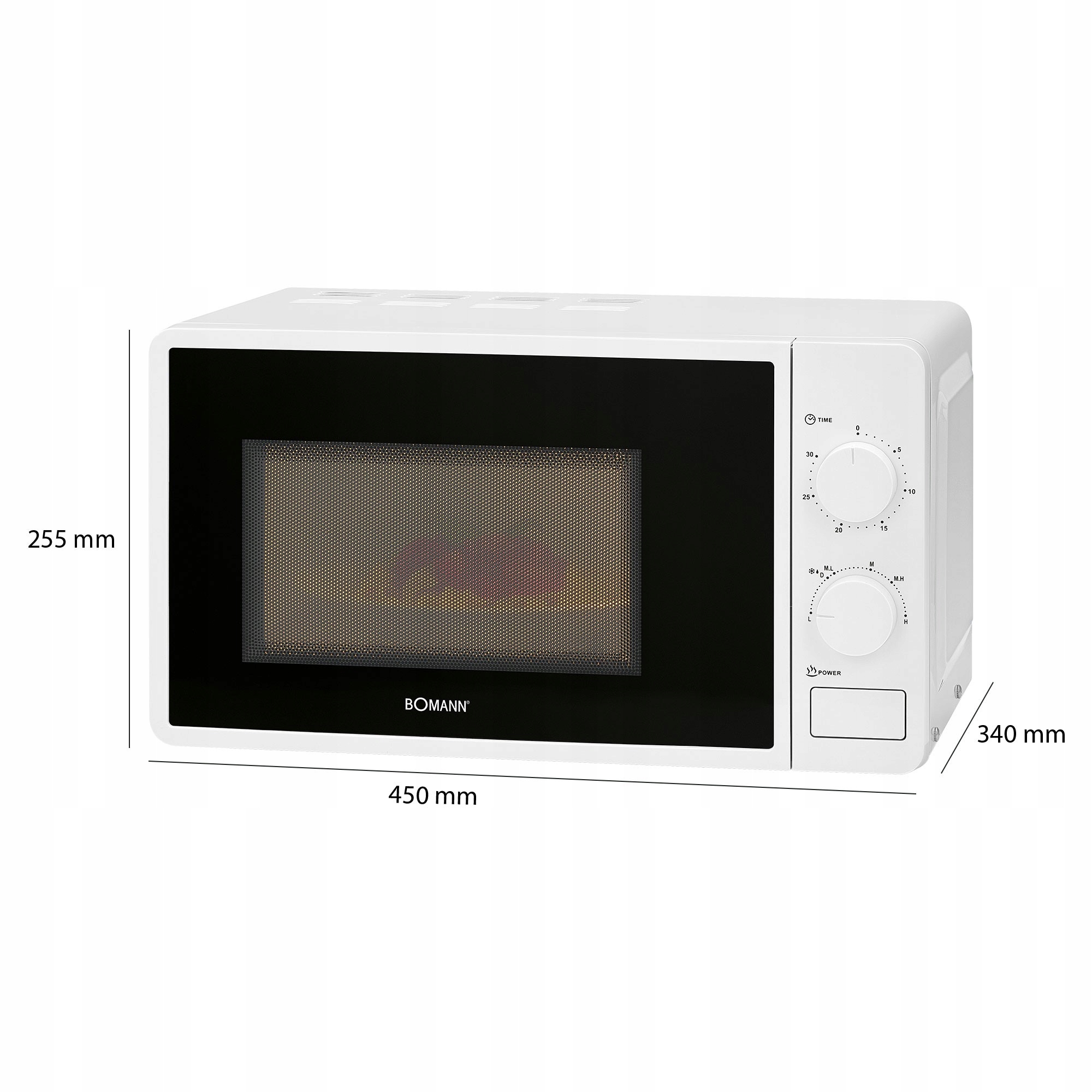 KUCHENKA MIKROFALOWA BOMANN MW 6014 CB Model MW 6014 CB