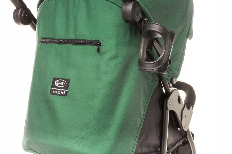 Wózek spacerowy RAPID XXIII 4BABY GREEN Kolor producenta GREEN