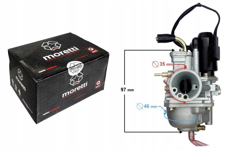 

Gaźnik Mikuni Tuning Skuter 2T Keeway Cpi Yamaha