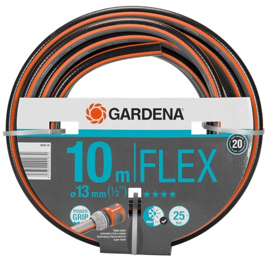 Wąż ogrodowy długość 10m średnica 13mm (1/2") Comfort Flex Gardena