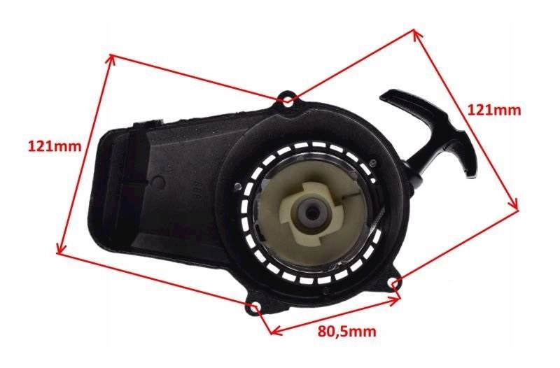 SZARPAK ALUMINIOWY POCKET BIKE 50CC EASYSTART EAN (GTIN) 5904954114934