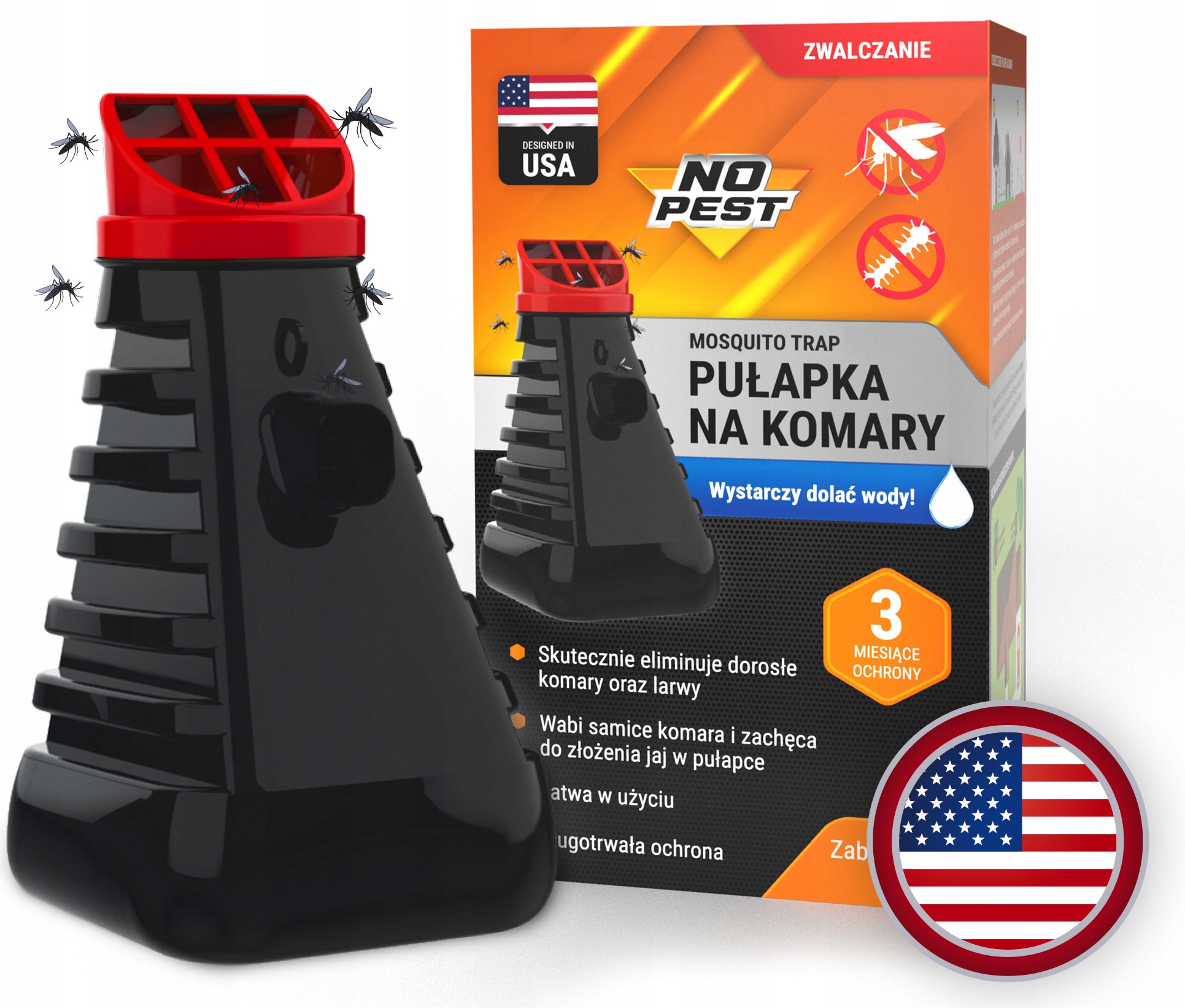 

Pułapka Na Komary I Larwy Mosquito Trap No Pest