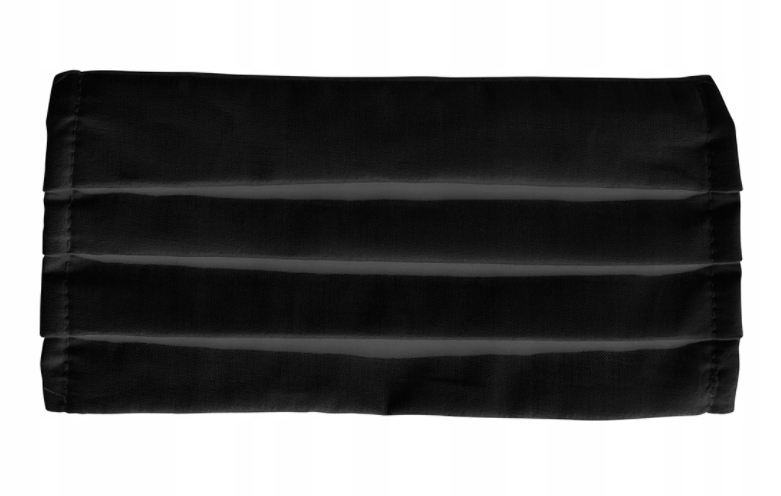 3 pack Maska ochronna na twarz Czarny