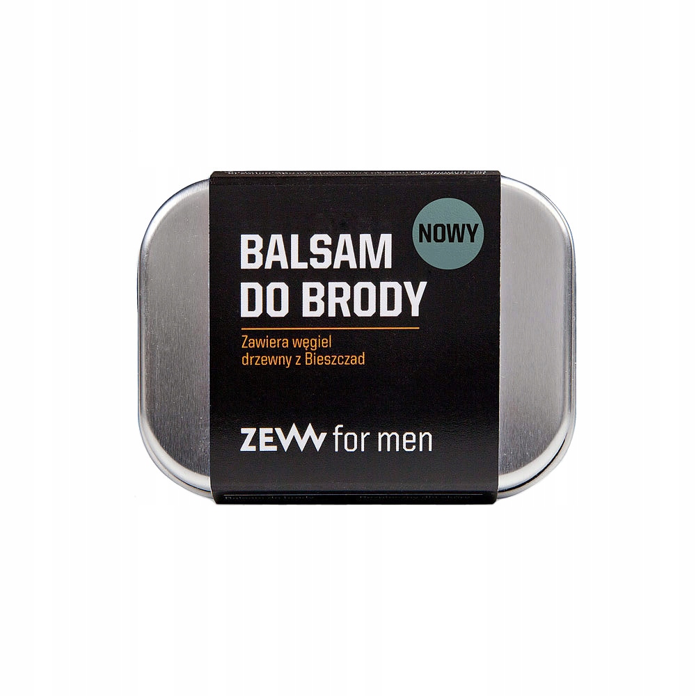 Zew pro muže balzám na vousy s dřevěným uhlím 80 ml