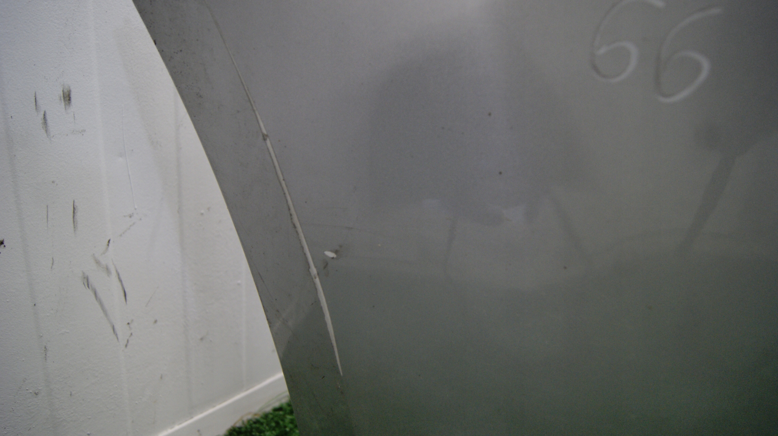 bumper rear part rear FORD S-MAX 2007 6M21-17865-BE KOD LAKIERU 66 PDC