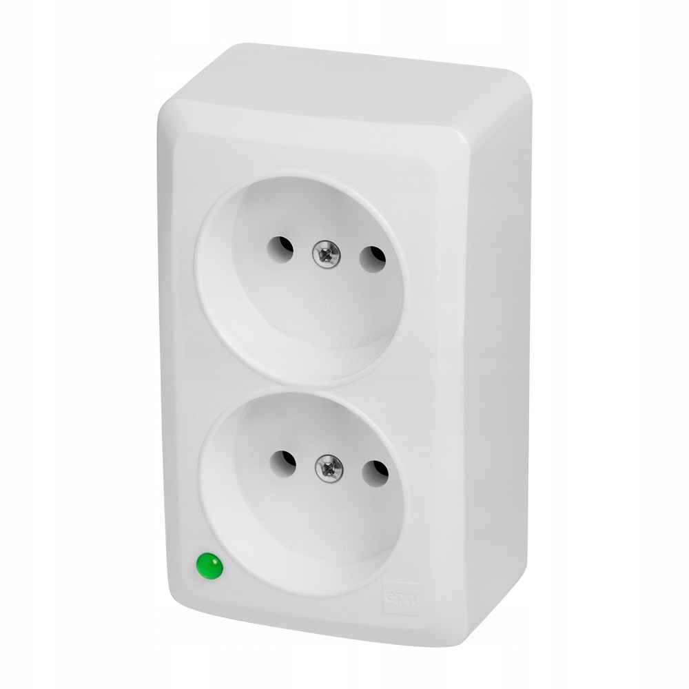 

Berg Gniazdo podwójne n/t 2x2P 16A 3744-00