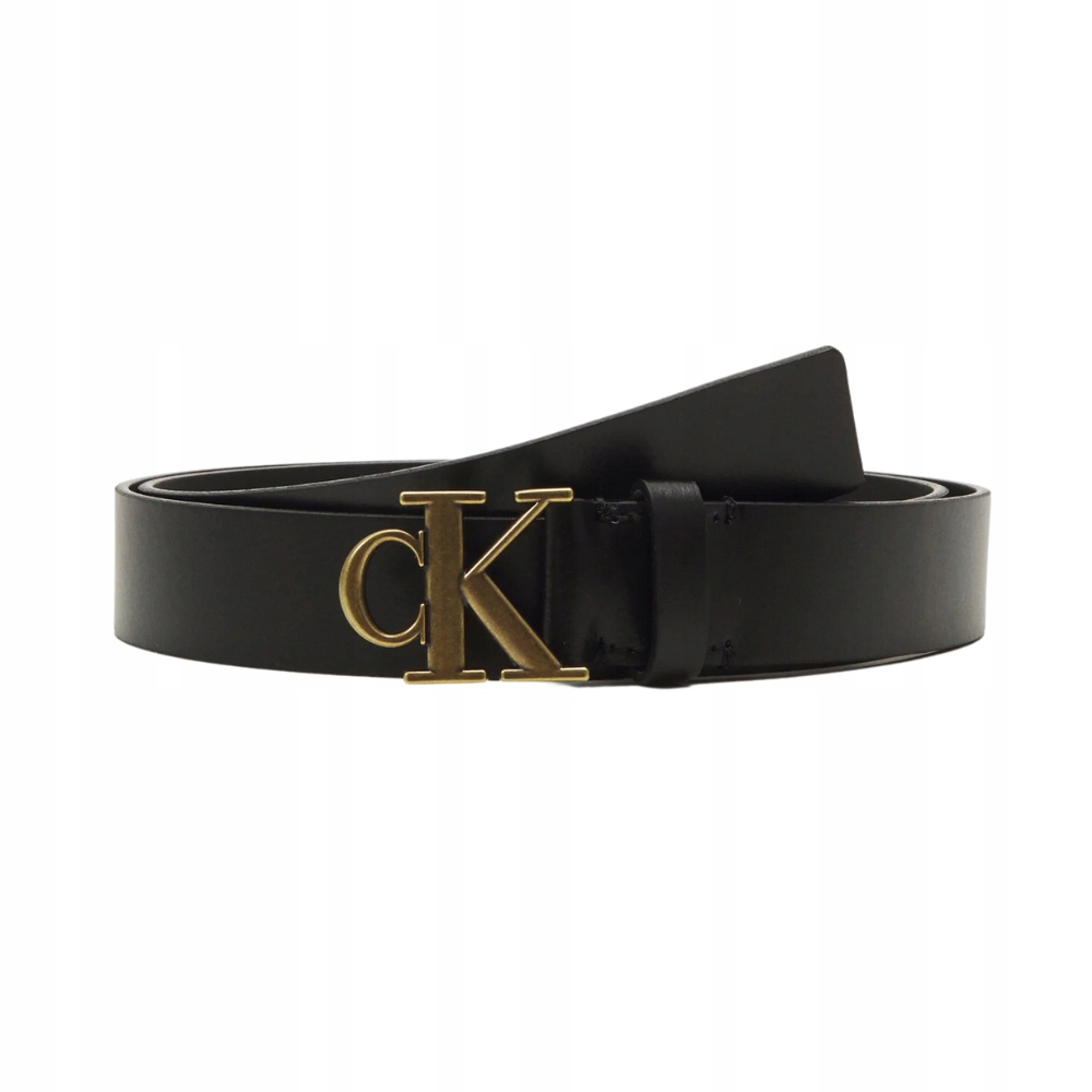Calvin Klein Černý dámský pásek cK 75