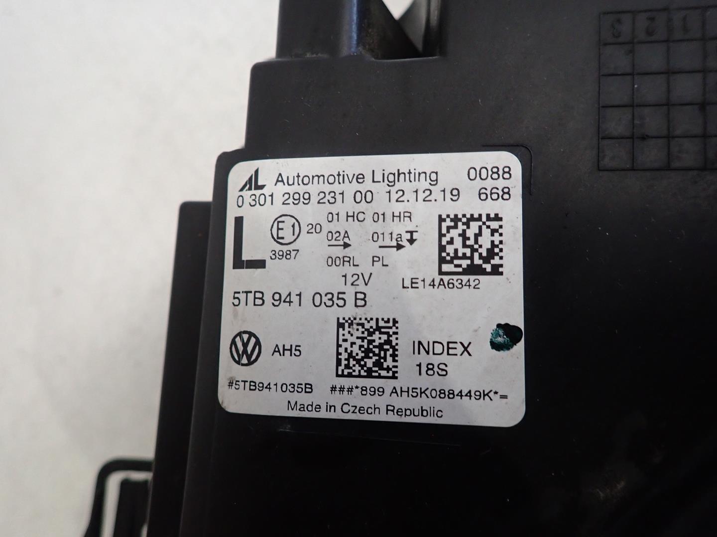 light front front left VW TOURAN 2015- FULL LED 5TB941035B