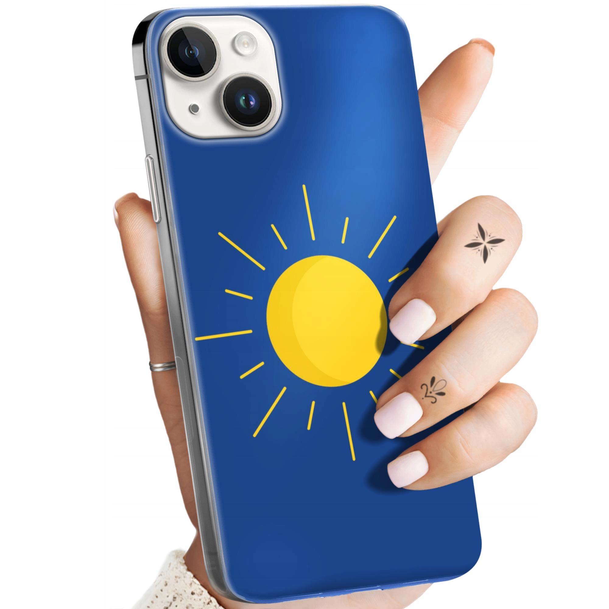 Etui Do Iphone 14 Plus Słońce Planety Sun Obudowa Pokrowiec Case
