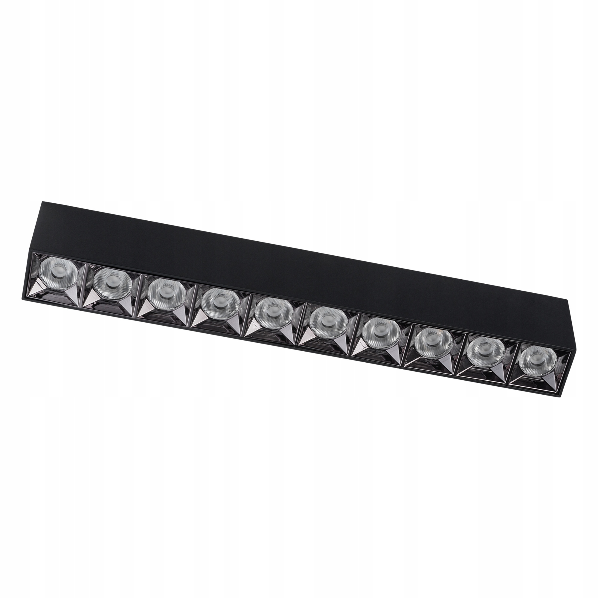 Nástenný downlight Nowodvorski MIDI Led čierny č. 10060, dĺžka 38.5 cm