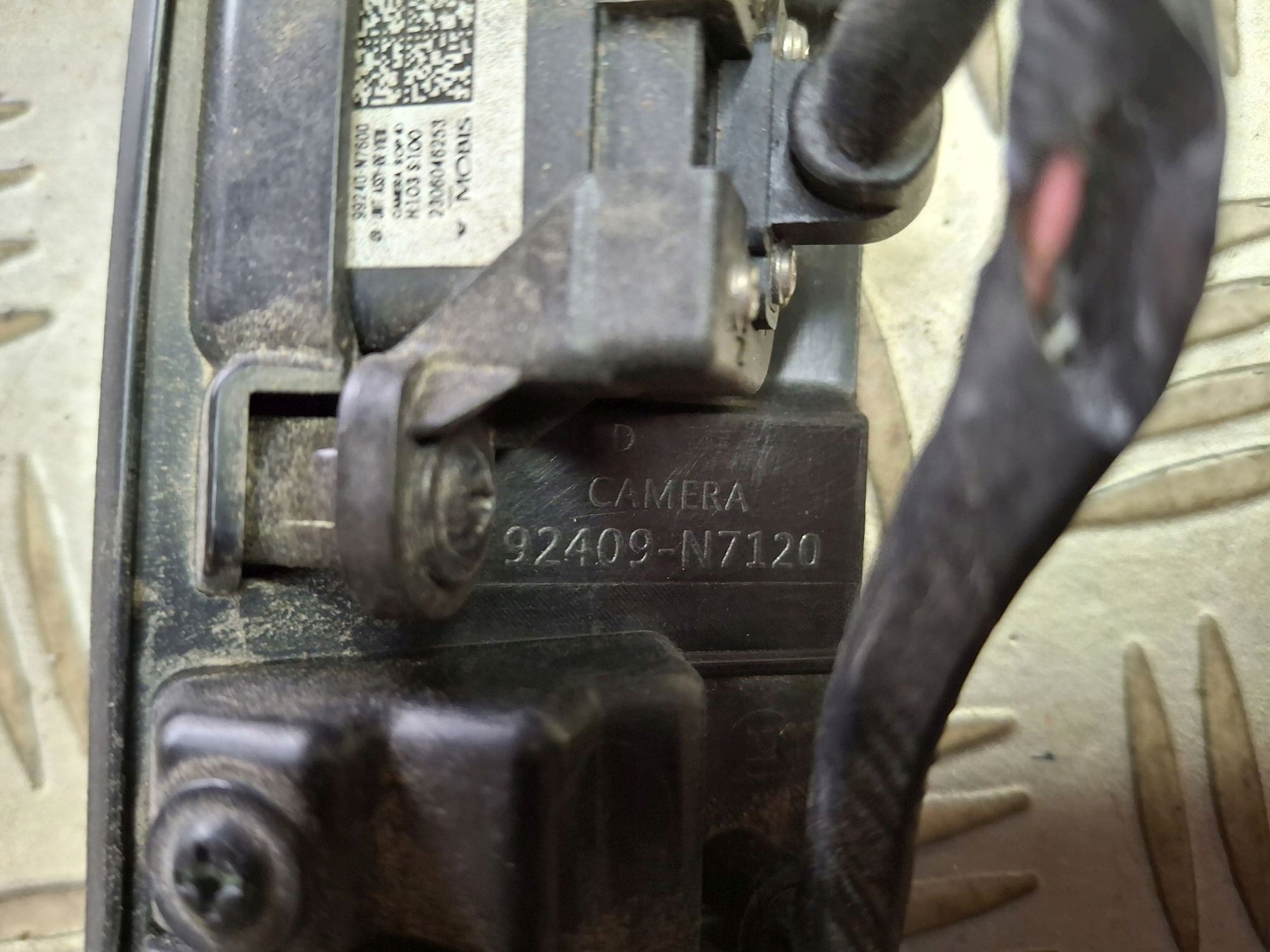 HYUNDAI TUCSON 4 IV 2020-> cap handle KAMERA rear part
