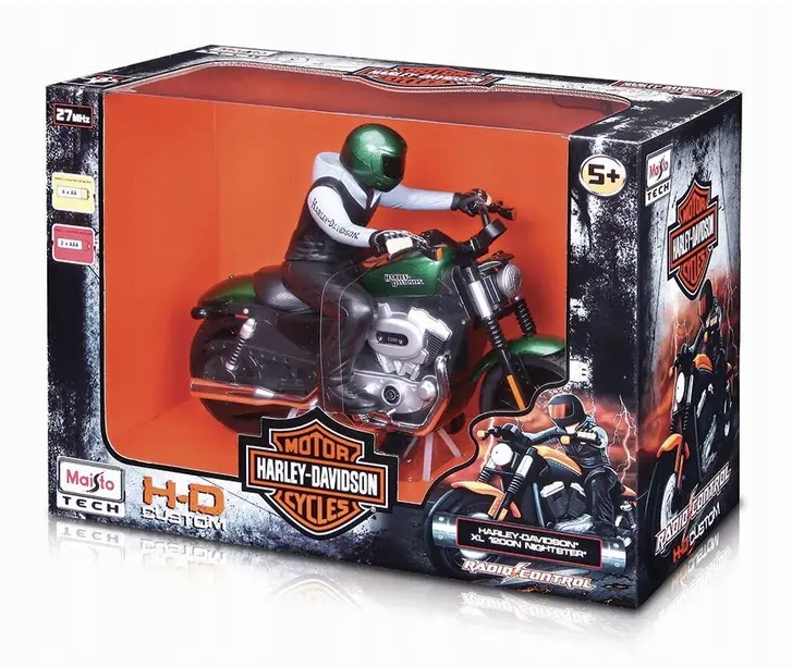Maisto Harley Davidson XL 1200N Rc 2.4 GHz Dálkově Ovládaný Ovladač